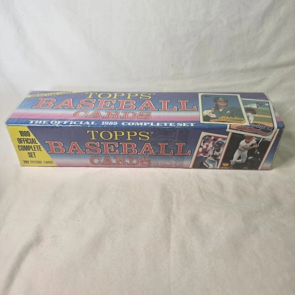 1989 Topps Baseball Complete Factory Sealed Set 1-792 Johnson Biggio RCs & More!